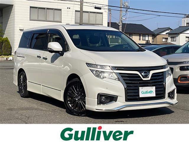 エルグランド(日産) ２５０ハイウェイスターＳ　アーバンクロム　ワンオーナー　Ｗサンルーフ　アラウンドビューモニター　純正ナビ　フルセグ　パワーバックドア　クルコン　両側パワスラ　フリップダウンモニター　純正１８ＡＷ　クルコン　ＬＥＤライト　ＡＣ１００Ｖ電源 中古車画像