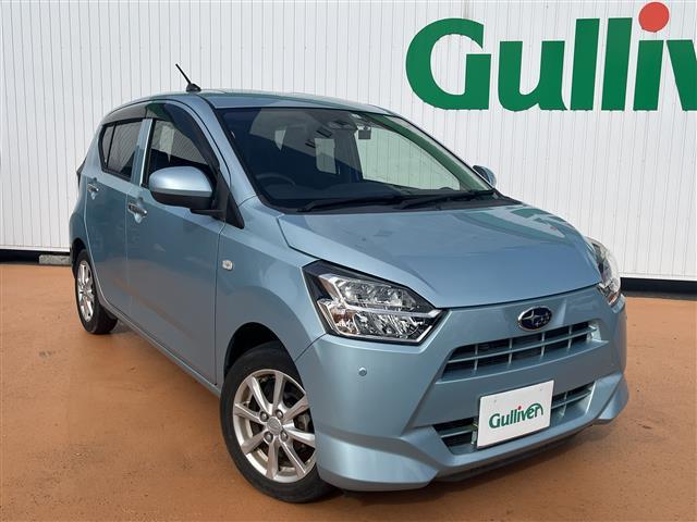 プレオプラス(スバル) Ｇ　スマートアシスト　車線逸脱警報　ブレーキサポート　前席シートヒーター　ＬＥＤヘッドライト　アイドリングストップ　スマートキー　オートライト　オートエアコン　ワンオーナー車 中古車画像