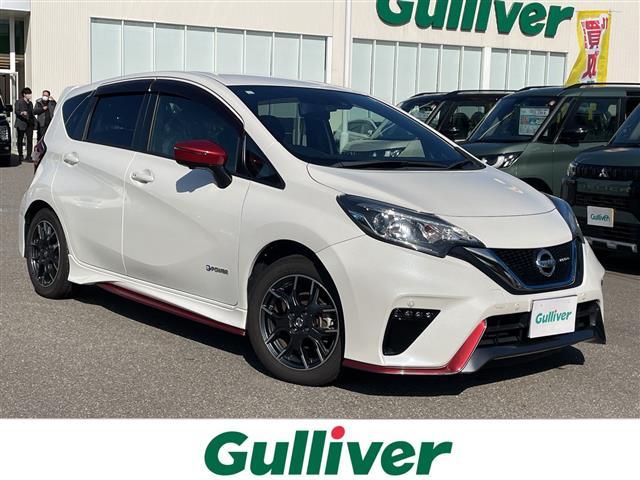 ノート(日産) ｅ−パワーニスモ　純正メモリーナビ　フルセグＴＶ　アラウンドビュー　ＬＥＤヘッドライト　ＥＴＣ　デジタルミラー　クルーズコントロール　専用シート　純正アルミ　インテリキー　プッシュスタート　電動ミラー　オートライト 中古車画像