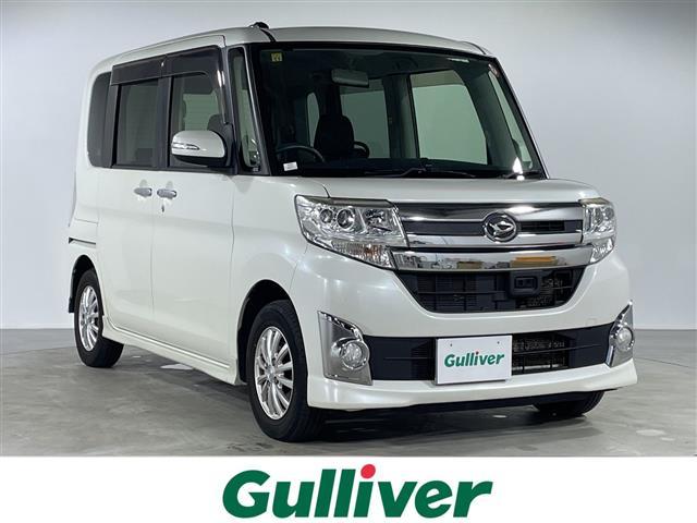 タント(ダイハツ) カスタムＸ　ＳＡ　純正７型ナビ（フルセグＴＶ　ＤＶＤ　ＣＤ　ｉＰｏｄ　Ｂｌｕｅｔｏｏｔｈ）　バックモニター　ＥＴＣ　ＬＥＤヘッドライト　片面パワスラ　アイドリングストップ　オートライト　Aftermarketアルミ（ＷＥＺＥＮ） 中古車画像