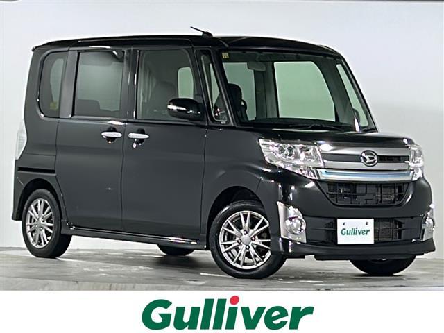 タント(ダイハツ) カスタムＲＳ　Aftermarket７型ナビ　両側パワースライドドア　ＥＴＣ　スタッドレス　アイドリングストップ　後席サンシェード　スペアキー　純正アルミ付きタイヤ４本車載　ＬＥＤヘッドライト　フォグ 中古車画像