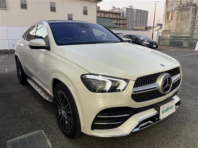 ＧＬＥ(メルセデス・ベンツ) ＧＬＥ４００ｄ　４マチック　クーペスポーツ　サンルーフ　純正ナビ　３６０カメラ　Ｐアシスト　黒革　温冷シート　電動シート　ＨＵＤ　ＡＣＣ　ＢＳＭ　ＬＫＡ　ＬＥＤ　前後ドラレコ　レーダー探知機　純正マット　純正ＡＷ　エアサス　スペアキー　ＥＴＣ 中古車画像