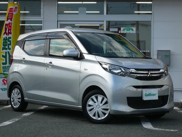 ｅＫワゴン(三菱) Ｇ　ブルートゥース　ドライブレコーダ　ＤＶＤ　１オーナー　衝突軽減ブレーキ　前席シートヒーター　フルセグＴＶ　クリアランスソナー　ナビＴＶ　オートライト　スマートキー　アイドリングストップ　ベンチシート 中古車画像