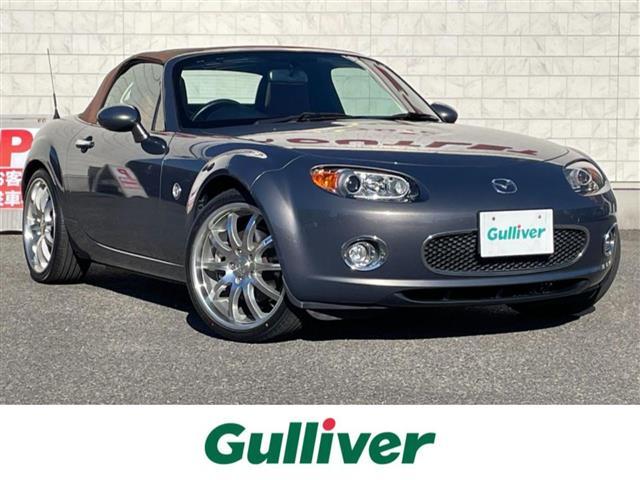 ロードスター(マツダ) ＶＳ　AftermarketＨＤＤナビ　ステアリングスイッチ　フォグランプ　レザーシート　Aftermarketアルミ　Aftermarketマフラー　Aftermarket足回り 中古車画像