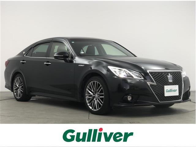 クラウンハイブリッド(トヨタ) アスリートＳ　純正ナビ　フルセグＴＶ　Ｂｌｕｅｔｏｏｔｈ　ベンチレーション　シートヒーター　サンルーフ　パワーシート　クルーズコントロール　バックカメラ　ＥＴＣ　　純正アルミホイール　フォグランプ 中古車画像