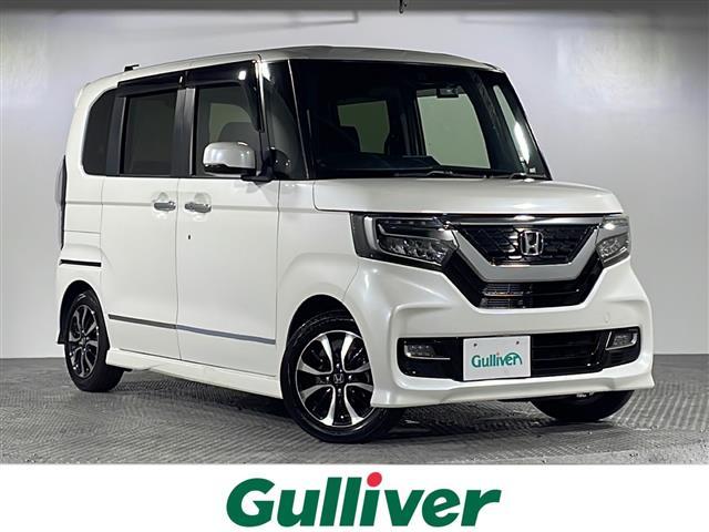 沖縄県の中古車ならＮ－ＢＯＸカスタム Ｇ・Ｌホンダセンシング　禁煙車　県外仕入れ　純正ナビ　ＣＤ　ＤＶＤ　Ｂｌｕｅｔｏｏｔｈ　フルセグＴＶ　バックカメラ　ＥＴＣ　両側パワースライド　ホンダセンシング　アクティブクルーズコントロール　純正アルミ　ＬＥＤヘッドライト
