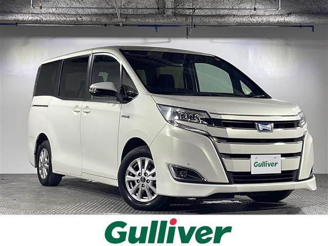 ノア(トヨタ) ハイブリッドＧ　禁煙車　県外仕入れ　純正ナビ【ＣＤ／ＤＶＤ／フルセグＴＶ／ＢＴ】　バックカメラ　ＥＴＣ　クルーズコントロール　前方ドライブレコーダー　１２インチ後席フリップダウンモニター　パワースライドドア 中古車画像