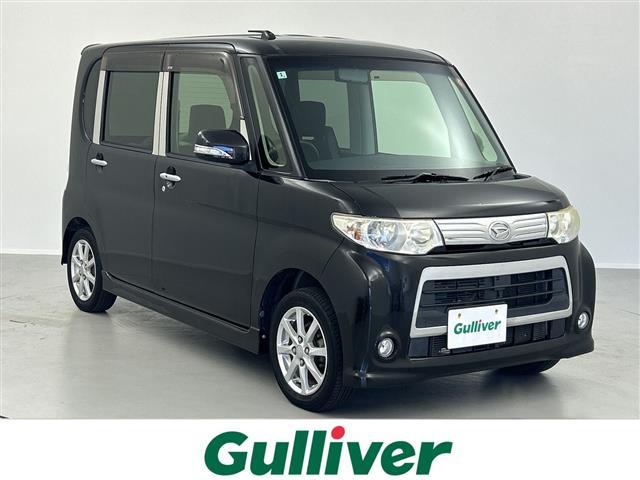 タント(ダイハツ) カスタムＸ　禁煙車　Aftermarket７型ナビ　片側パワースライドドア　スタッドレスＡＷセット積み込み　ＥＴＣ　ＵＳＢ入力端子　ワンセグＴＶ　取扱説明書　保証書　記録簿　スペアキー　フォグランプ 中古車画像