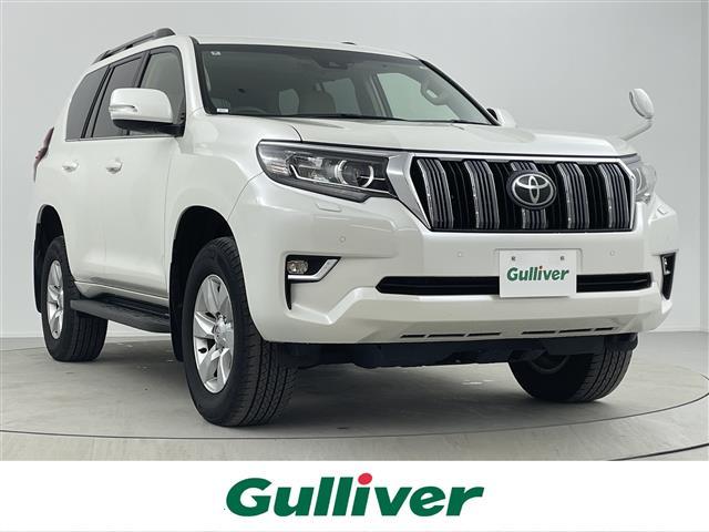 ランドクルーザープラド(トヨタ) ＴＸ　Ｌパッケージ　サンルーフ純正ナビバックカメラトヨタセーフティセンス革シートＤ／ＮパワーシートＤ／ＮシートヒーターＤ／ＮシートクーラービルトインＥＴＣオートライトＬＥＤヘッドライトスマートキースペアキー 中古車画像