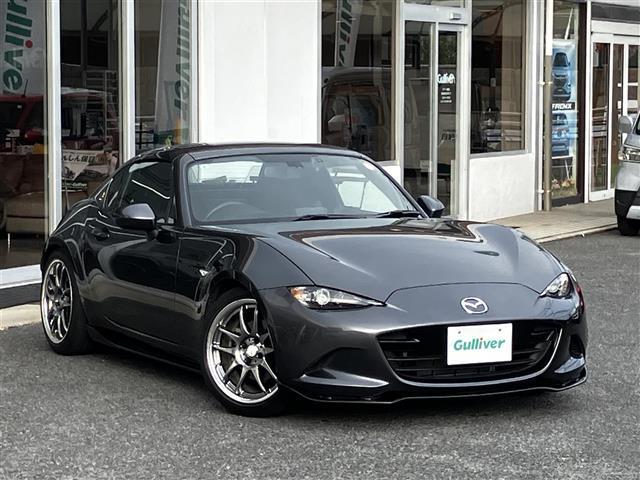 ロードスターＲＦ(マツダ) Ｓ　ＤＳＣ　フルセグＴＶ　オートエアコン　アドバンスドキー　ＡＢＳ　パワーウインドウ　ＥＴＣ　エアバッグ　ナビＴＶ　キーレスエントリー　オートライト　アイスト　ＬＥＤヘッドライト】 中古車画像