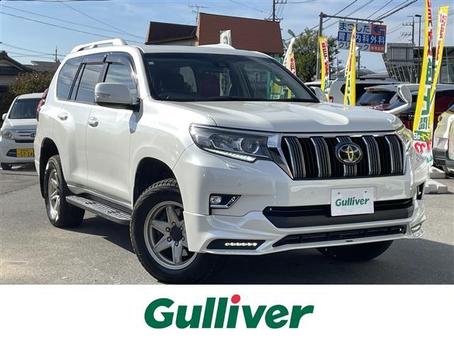 ランドクルーザープラド(トヨタ) ＴＸ　☆ワンオーナー☆取扱説明書☆保証書☆フルセグテレビ☆ＡＭ／ＦＭ☆Ｂｌｕｅｔｏｏｔｈ☆プッシュスタート☆バックカメラ☆クルーズコントロール☆サンルーフ☆ドアバイザー☆ＥＴＣ☆スマ 中古車画像