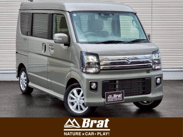 エブリイワゴン(スズキ) ＰＺターボスペシャル　４ＷＤ　両側パワースライドドア　ＬＥＤヘッドライト　アイドリングストップ　横滑り防止措置　レーンキープアシスト　ライトレベライザー　ＡＡＣ　純正ＡＷ　スマートキー　オートライト　ワンオーナー 中古車画像