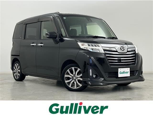 トール(ダイハツ) カスタムＧ　ターボ　ＳＡＩＩ　禁煙車／スマートアシスト２／クルコン／両側パワースライドドア／バックカメラ／純正ナビ／フルセグＴＶ／ＬＥＤヘッドライト／スマートキー×２／ビルトインＥＴＣ／ステアリングスイッチ／純正１５インチアルミ 中古車画像