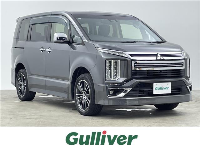 デリカＤ：５(三菱) アーバンギア　Ｇ　パワーパッケージ　禁煙　純正１０型ナビ　全方位カメラ　ＥＴＣ　衝突軽減ブレーキ　両側電動スライドドア　電動トランク　パドルシフト　純正１８インチホイール　フルセグＴＶ　Ｂｌｕｅｔｏｏｔｈ　純正フロアマット　１００Ｖ電源 中古車画像