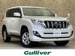 ランドクルーザープラド TX 4WD モデリスタフロントスポイラー ディーゼルターボ センターデフロック ダウンヒルアシスト 横滑り防止装置 MTモード付AT ストラーダナビ フルセグTV LEDヘッドランプ 純正アルミホイール 中古車画像