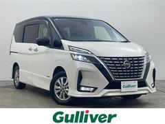 セレナ ハイウェイスターV 4WD 純正ナビ Bluetooth CD DVD  全方位カメラ ステアリングヒーター クルーズコントロール アイドリングストップ 衝突被害軽減システム 両側パワースライドドア 純正AW サンシェー 中古車画像