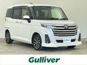トヨタ ルーミー カスタムＧ－Ｔ　禁煙　純正９型ナビ　追従クルコ...