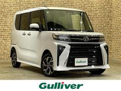 タント カスタムX 4WD 両側パワースライドドア スマートアシスト 衝突回避支援ブレーキ コーナーセンサー アダプティブドライビングビーム シートヒーター ロールサンシェード オートブレーキホールド 中古車画像
