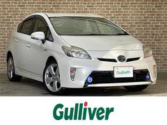 プリウス Gツーリングセレクションレザーパッケージ ヘッドアップディスプレイ 追従クルーズコントロール オートライト 横滑り防止 バックカメラ 純正ナビ プッシュスタート 前席シートヒーター パワーシート パーキングアシスト オートライト レザーシート 中古車画像