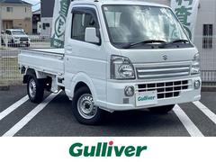 キャリイトラック KX 純正オーディオAM/FM/CD/AUX禁煙車AT4WD追突軽減システムレーンキープアシスト横滑り防止システムスペアタイヤ純正フロアマットパワーステアリングパワーウインドウ 中古車画像