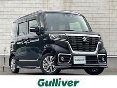 スペーシアカスタム ハイブリッドGS 4WD メモリーナビ Bluetooth 衝突被害軽減システム バックカメラ ドライブレコーダー 追従式クルーズコントロール レーンキープアシスト オートライト LEDヘッドライト スマートキー 中古車画像