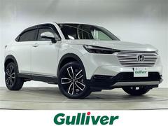 ヴェゼル e:HEV Z 純正9型ナビ ホンダセンシング Pリアゲート Bカメラ ハーフレザーシート 前席シートヒーター ETC2.0 ドラレコ フルセグ 追従クルコン 純正18アルミ LED フォグ スマートキー 中古車画像