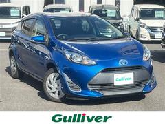 アクア S 純正ナビ フルセグTV Bluetooth バックカメラ ビルトインETC 衝突軽減ブレーキ アイドリングストップ 横滑り防止装置 純正フロアマット 保証書 取扱説明書 スペアキー1本 中古車画像