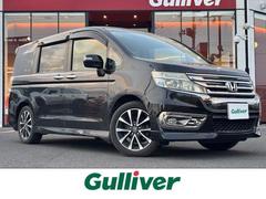 ステップワゴンスパーダ Z クールスピリット 純正SDナビ・フルセグTV・CD/FM/AM/SD/USB・レーダー探知機・ドラレコ・バックカメラ・ETC・両側パワースライド・フォグランプ・ドアバイザー 中古車画像