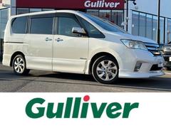 セレナ ハイウェイスター S-ハイブリッド エアロモード AM/FMBTTVSDUSBipodHDMIAUXエンジンスターター電動格納ミラーフォグランプドアバイザー 中古車画像