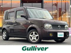 キューブ 15M CDAM/FMETC社外フロアマット電動格納ミラーヘッドライトイベライザーフォグランプドアバイザー 中古車画像