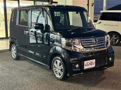 N-BOXカスタム G・Lパッケージ 純正SDナビ バックカメラ ワンセグTV 片側パワースライドドア ETC HIDヘッドライト オートライト フォグランプ プッシュスタート スマートキー 電動格納ミラー 中古車画像