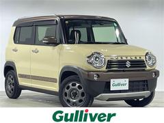 ハスラー ワンダラー 純正9型ナビ 全周囲カメラ デュアルカメラブレーキサポート ドラレコ HID フォグ フルセグ Bluetooth USB SD ハーフレザー ルーフレール 純正ゴムマット スマートキー 取説 中古車画像