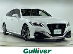 クラウンハイブリッド RSアドバンス セーフティーセンス 純正12.3型SDナビ TRDエアロ ムーンルーフ  バックカメラ シートヒーター エアシート BSM HUD ETC ステアリングヒーター スマートキー クルーズコントロール 中古車画像