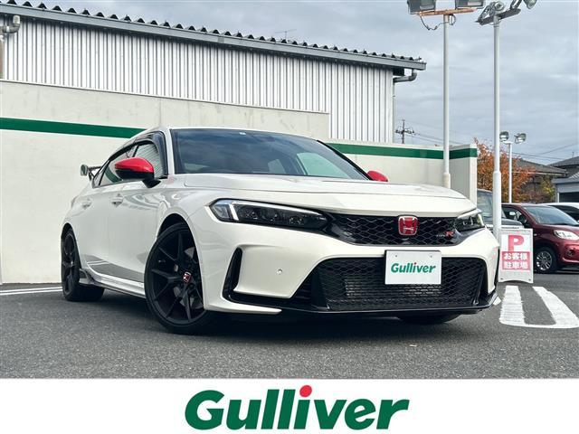 シビック(ホンダ) タイプＲ　ワンオーナー　フルセグナビ　ビルトインＥＴＣ　バックカメラ　コーナーセンサー　横滑り防止装置　ＬＥＤヘッドライト　スマートキー　スペアキー１本　保証書 中古車画像