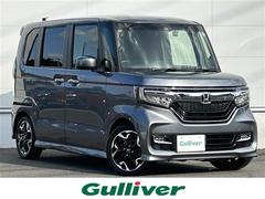 N-BOXカスタム G・EXターボホンダセンシング ホンダセンシング レーダークルーズコントロール ナビ バックカメラ フルセグTV 両側パワスラ ETC 純正15インチAW LEDヘッドライト フォグランプ パドルシフト 社外スピーカー 中古車画像