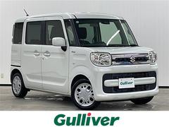 スペーシア ハイブリッドX 社外メモリナビ(フルセグ/CD/DVD/BT)バックカメラ 両側パワースライドドア 衝突軽減ブレーキ レーンアシストキープ 横滑り防止装置 クリアランスソナー オートライト シートヒーター 中古車画像