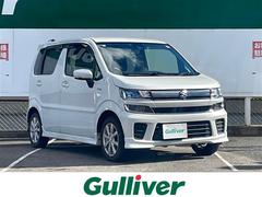 ワゴンR ハイブリッドFZ スズキセーフティサポート 社外ナビ フルセグTV/SD/CD/DVD/BT/iPod/FM/AM バックカメラ ETC D席シートヒーター アイドリングストップ オートライト コーナーセンサー 中古車画像