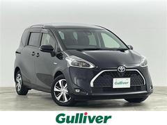 シエンタ ハイブリッドG クエロ トヨタセーフティセンスC クリアランスソナ純正9インチナビ フルセグTV/BT/CD/DVD/AM/FM/SD 全方位カメラ 両側パワースライドドア LEDオートライト ハーフレザー ETC ドラレコ 中古車画像