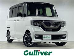 N-BOXカスタム G・Lターボホンダセンシング 純正8型ナビ 両側電動 Bカメラ ETC LEDヘッドライト コンビシート シートヒーター フォグ ホンダセンシング ACC フルセグ フロアマット スマートキー パドルシフト 純15AW 2トーン 中古車画像