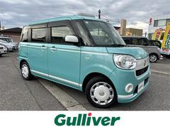 ムーヴキャンバス Gホワイトアクセントリミテッド SAIII ☆スマートキー☆両側パワスラ☆全周囲カメラ☆社外メモリーナビ☆DVD/MSV/フルセグTV/HDMI/ハンズフリー☆ETC☆リモコンエンジンスターター☆プッシュスタート☆衝突安全ブレーキ 中古車画像