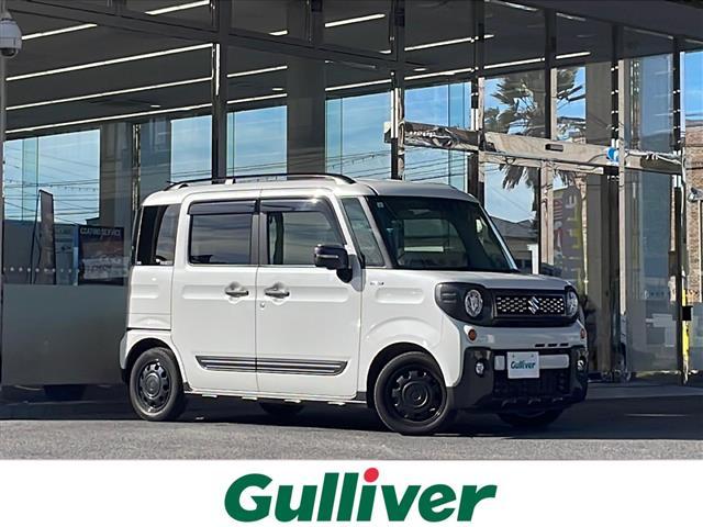 スペーシアギア(スズキ) ハイブリッドＸＺ　１オーナー　純正８インチ　全方位モニター　スズキセーフティーサポート　レーダークルーズコントロール　両側パワースライドドア　シートヒーター　ＥＴＣ　前後ドライブレコーダー　クリアランスソナー 中古車画像