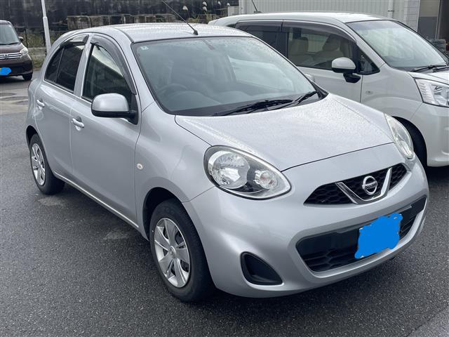 マーチ(日産) Ｘ　ＦＯＵＲ　Ｖセレクション　４ＷＤ　純正ＳＤナビゲーション　ＣＤ　ＤＶＤ　ＢＴ　フルセグ　バックカメラ　オートライト　ドライブレコーダー　電動格納ミラー　純正フロアマット　ドアバイザー　スマートキー　ＥＴＣ 中古車画像