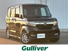 N-BOX G・Lターボホンダセンシング 純正ナビ/両側パワースライドドア/ビルトインETC/ワンオーナー/バックカメラ/フルセグTV/衝突軽減システム/ハーフレザー/シートヒーター/クルーズコントロール/フォグランプ/レーンキープアシスト 中古車画像