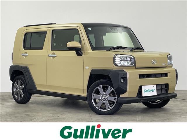 タフト(ダイハツ) Ｇターボ　純正７インチナビ　アラウンドビューモニター　ガラスルーフ　前後ドライブレコーダー　クルーズコントロール　シートヒーター　ＥＴＣ　アイドリングストップ　純正アルミホイール　オートライト　ＬＥＤライト 中古車画像