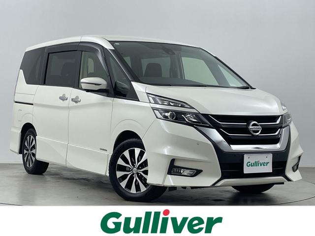 セレナ(日産) ハイウェイスター　ＶセレクションＩＩ　純正フリップダウンモニター　純正９インチナビ　全方位カメラ　地デジフルセグ　ドライブレコーダー　ビルトインＥＴＣ　クルーズコントロール　衝突軽減ブレーキ　両側パワースライドドア　アイドリングストップ 中古車画像