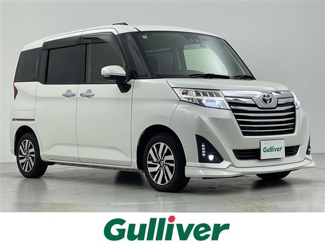 ルーミー(トヨタ) カスタムＧ　禁煙　純正ナビ　クルーズコントロール　両側パワースライドドア　前方ドライブレコーダー　衝突軽減ブレーキ　レーンキープアシスト　オートマチックハイビーム　前後コーナーセンサー　ＥＴＣ　スマートキー 中古車画像