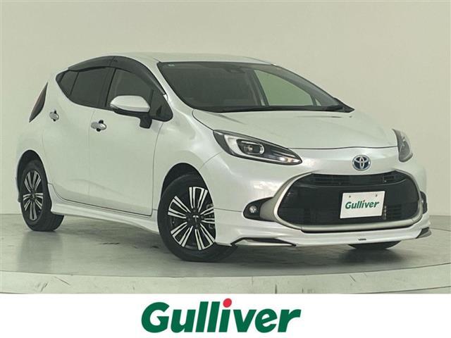 アクア(トヨタ) Ｚ　ワンオーナー　プリクラッシュセーフティー／／トヨタセーフティーセンス純正ディスプレイオーディオ／／レーダークルーズコントロール／／ステアリングヒーター／／モデリスタフルエアロ／／ 中古車画像