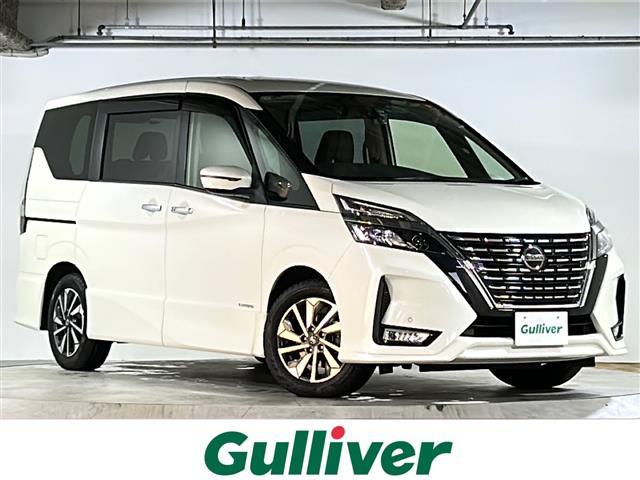セレナ(日産) ハイウェイスターＶ　禁煙　Aftermarketナビ　バックカメラ　プロパイロット　エマージェンシーブレーキ　車線逸脱　プロパイロット　フロアマット　プッシュスタート　スマートキー　スペアキー　ＢＳＭ　ドライブレコーダー　ＥＴＣ 中古車画像