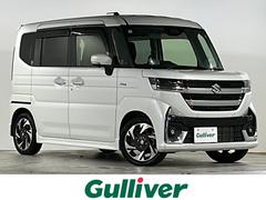 スペーシアカスタム ハイブリッドXSターボ 禁煙 4WD ターボ OP9型ナビ 全方位モニター HUD レーダークルーズコントロール ハーフレザー シートヒーター 両側パワースライドドア コーナーセンサー サーキュレーター 電動パーキング 中古車画像