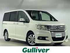 ステップワゴンスパーダ Z 純正HDDナビ 両側パワースライドドア バックカメラ ETC スマートキー 純正16インチAW フロアマット スペアキー フォグランプ オートライト セキュリティアラーム アクティブコーナリングライト 中古車画像